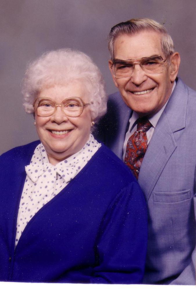 Laubacher, John V and Muzzy, Marion J - Portrait c. 1990